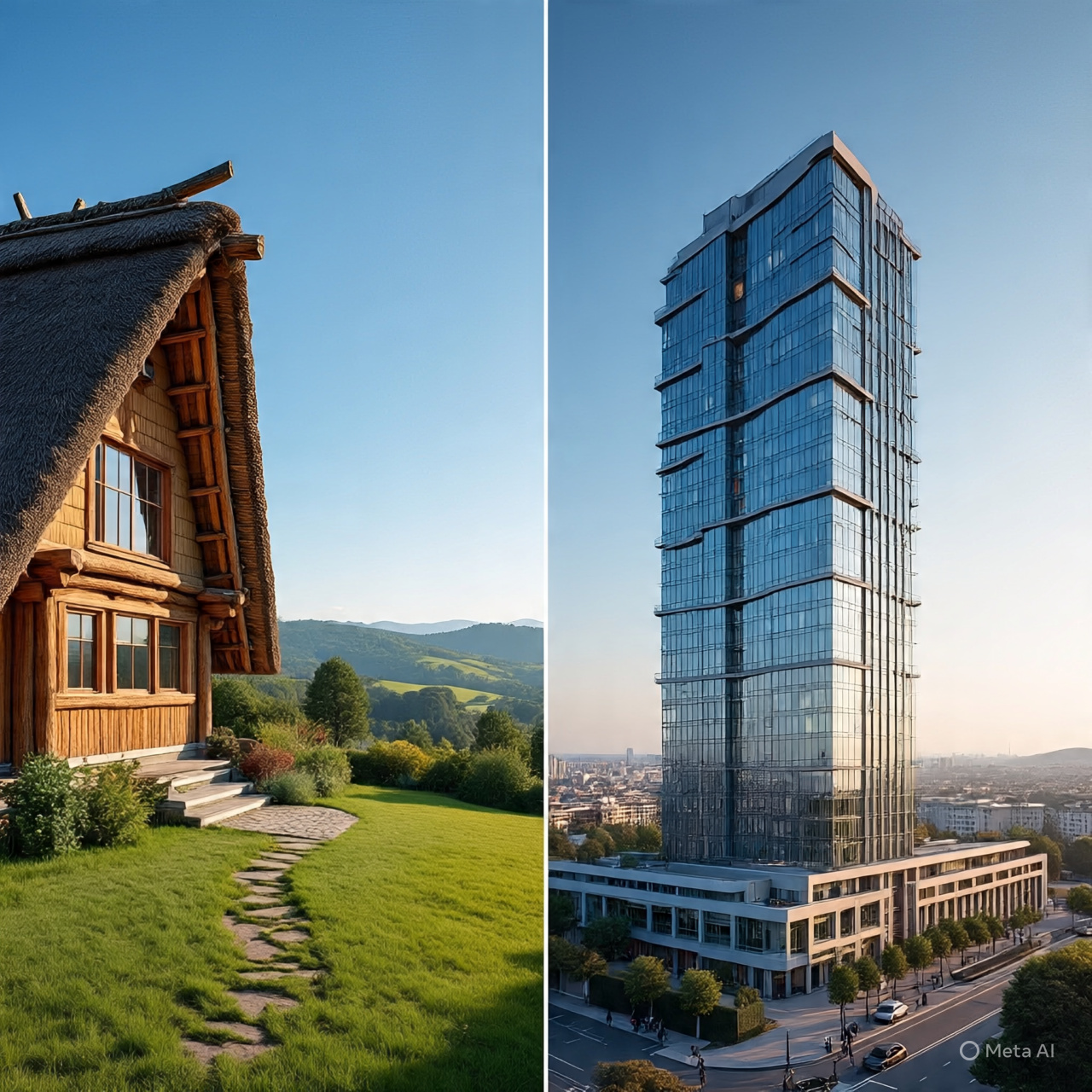 Imóveis rural e urbano